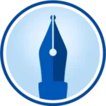 Corel WordPerfect Office Suite logo icon for word processing, spreadsheet editing, PDF creation, and legal document tools on Windows