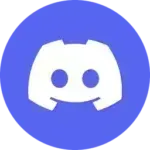 Discord logo icon for voice, video, and text chat with community servers, gaming communication, and cross-platform support