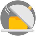 HFS – HTTP File Server logo icon for sharing files over HTTP, lightweight web-based file hosting, and remote file access