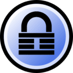 KeePass logo icon for secure password management, encrypted credential storage, and portable access on Windows without installation.