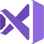 Microsoft Visual C++ logo icon for runtime libraries, application compatibility, and supporting Windows software developed in C++