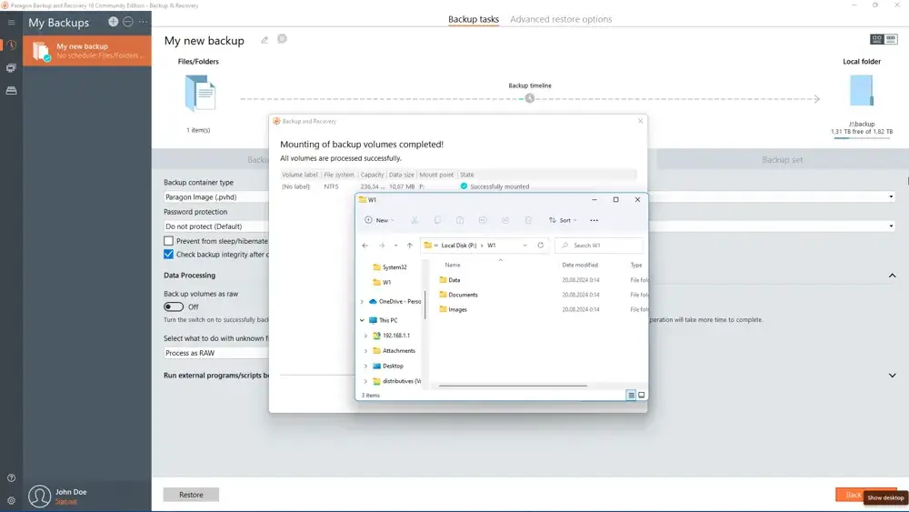 Paragon Backup & Recovery 18.11.0 Community Edition 2 Paragon Backup & Recovery 18 Community Edition - System Backup and Recovery Solution