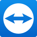 TeamViewer logo icon for secure remote desktop access, file transfer, and cross-platform remote support on Windows, Mac, Linux, Android, and iOS