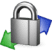 WinSCP logo icon for secure file transfer, SFTP, FTP, and remote directory management on Windows