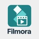 Wondershare Filmora logo – Video editing software for YouTube and content creators